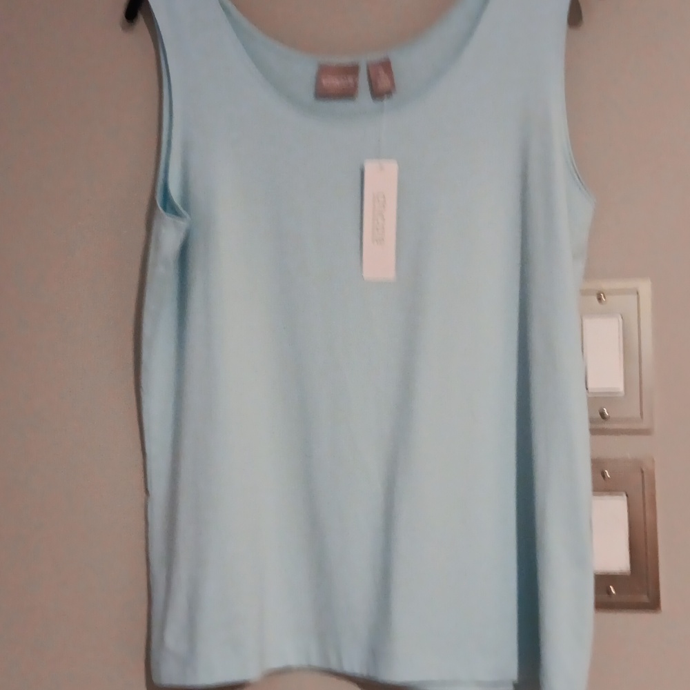 Chico's Light Blue Tank Top